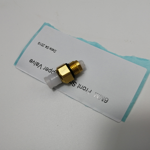 6mm air suspension shock small copper valve